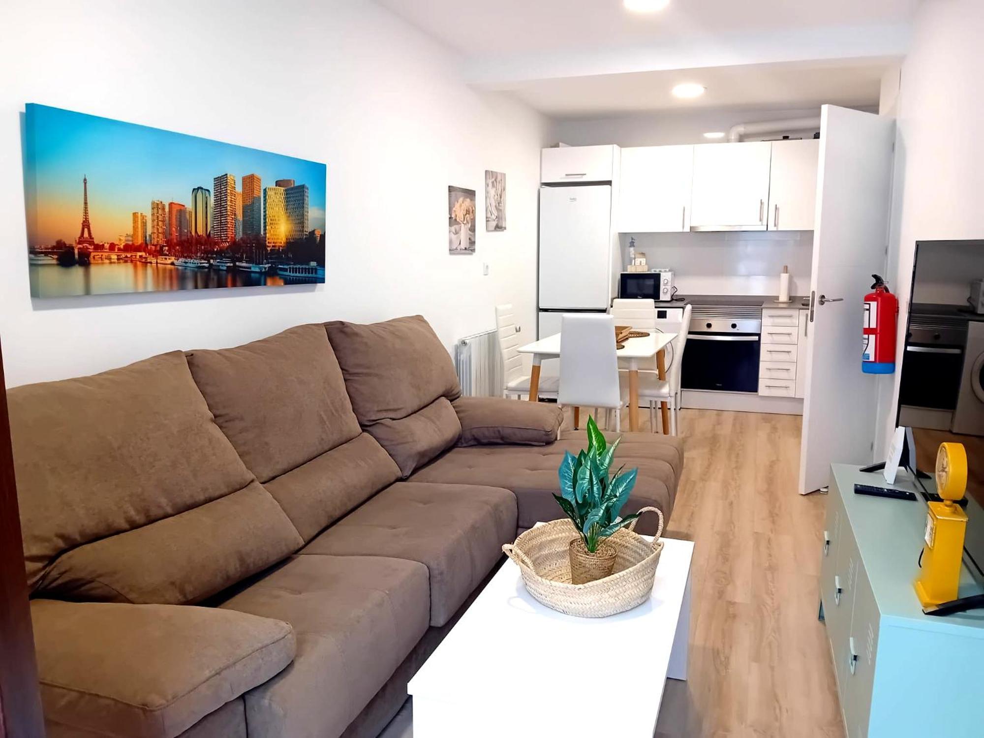 Appartement Santarene Pleno Centro à Santander Extérieur photo